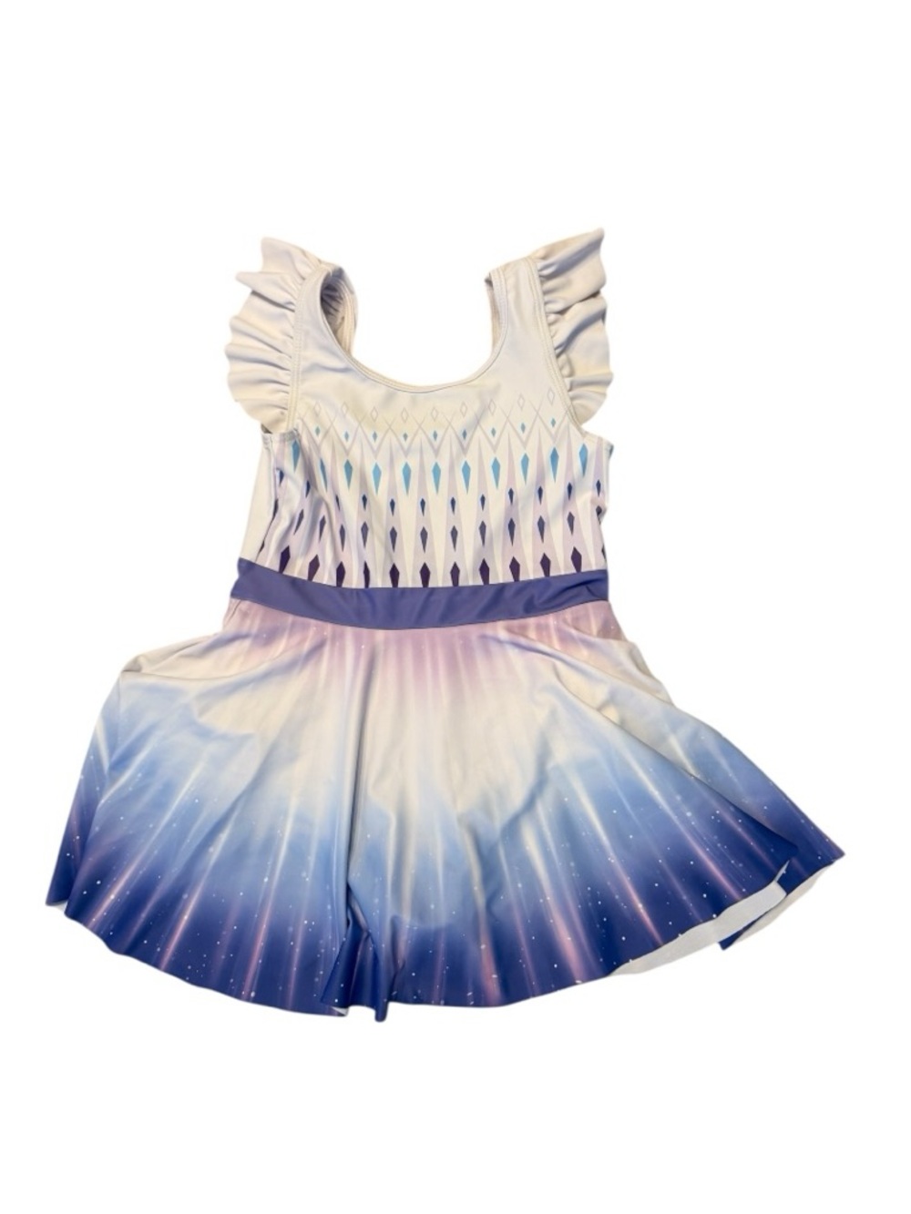 Frozen Elsa skirt swimsuit